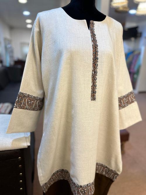 Raw Merino blend kurta set mtks689