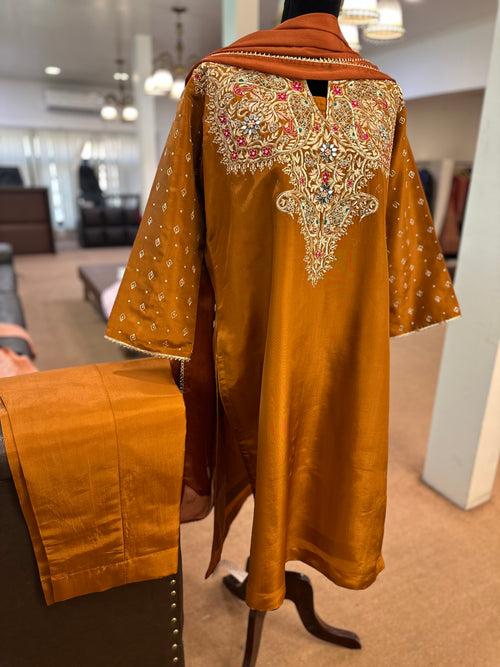 Handwork kurta set pbks810