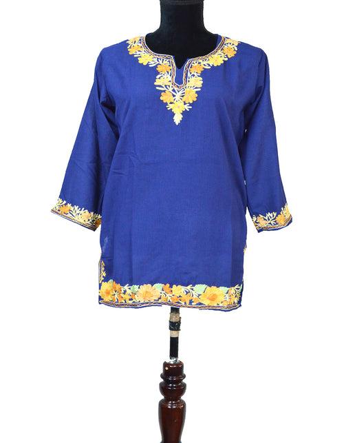 short embroidery kurti SK001