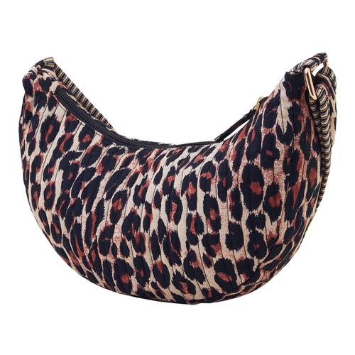 Accessorize London Women's Leopard Print Sling Bag
