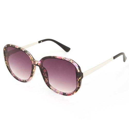 Accessorize London Women's Oversized Resin Frame Sunglasses