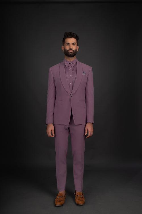 Lavender Tuxedo, Shirt, & Trousers