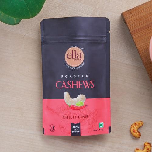 Coconut Toasted Almond + Chilli Lime Cashew | 100g each | Pack of 2