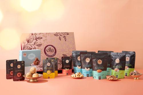 Ella Foods Majestic Hamper Box of Gourmet Goodies | Perfect Gift for Festive Occasions