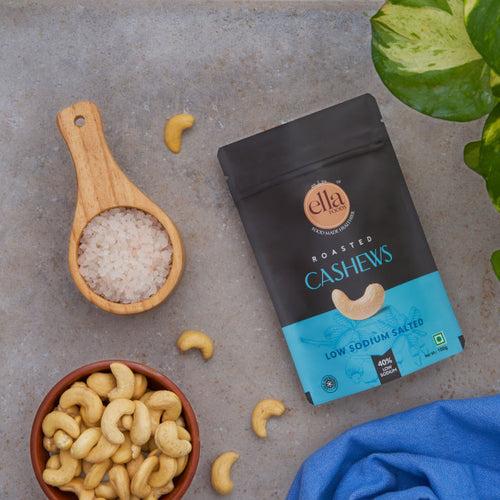 Salted Cashews & Salted Almonds Combo - Pack of 2 (100g x 2)