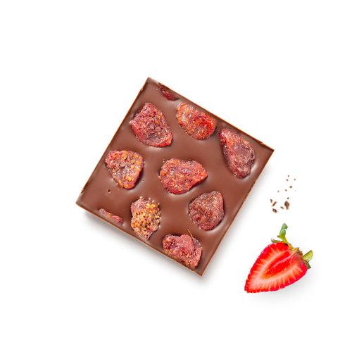 Strawberry Pink Salt Chocolate Mini Bars