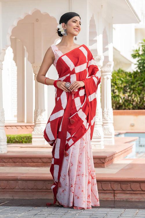 AAHELI KRIYA COTTON BATIK SAREE