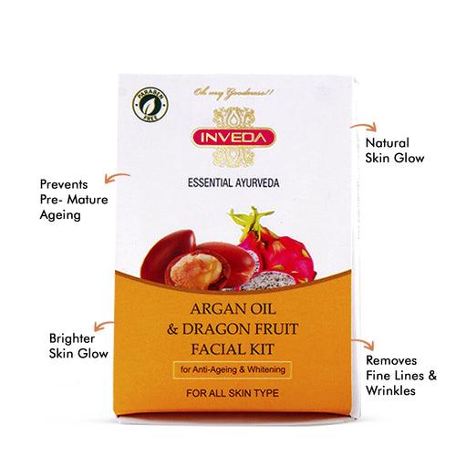 Argan Oil & Dragon Fruit Facial Kit | Monodose