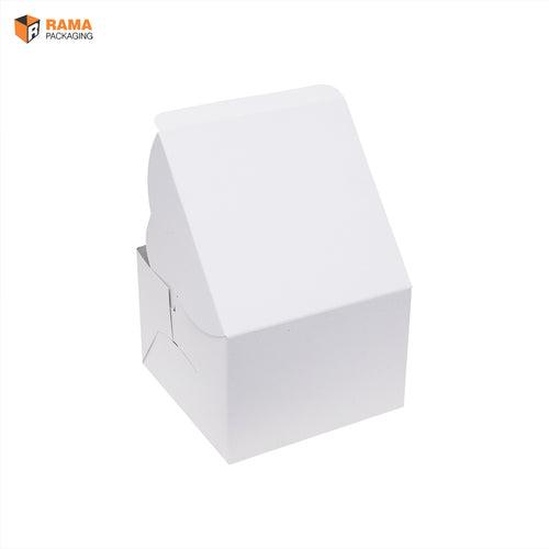 2 PASTRY WHITE BOX | (5" X 5" X 3.5")