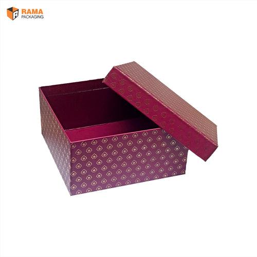 Hamper Box | Festive Collection | 8.25" x 8.25" x 4.0")