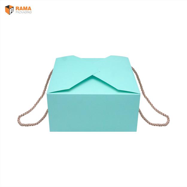 SOLID MINT PASTEL COLOR GIFT BOX  | ( 8" x 8" x 4")