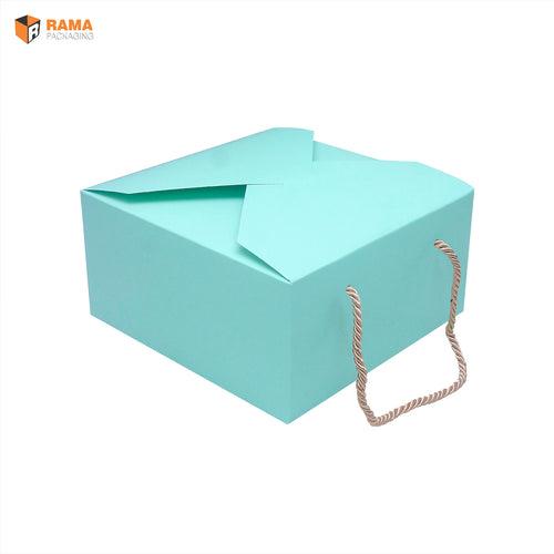 SOLID MINT PASTEL COLOR GIFT BOX  | ( 8" x 8" x 4")