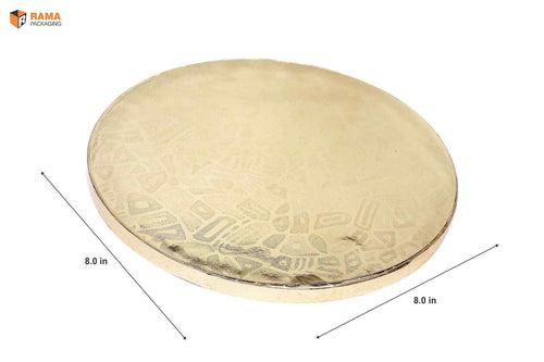 Drum Cake Plate (Cake Base Board) (8.0"X8.0")