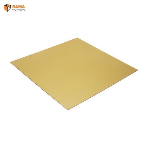 Golden Square Cake Plate (Cake Base Board) (14"x14")