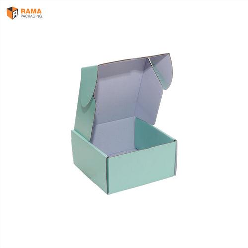 Corrugated Mailer Box | Hamper Box (6.0" X 6.0" X 3.0") Mint