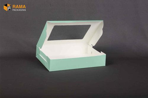 6 Brownie Box Mint (8.5" X 6" X 1.75")