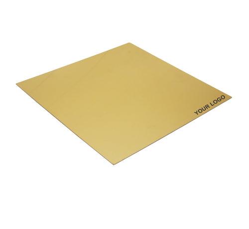 Golden Square Cake Plate (Cake Base Board)(16" x 16")