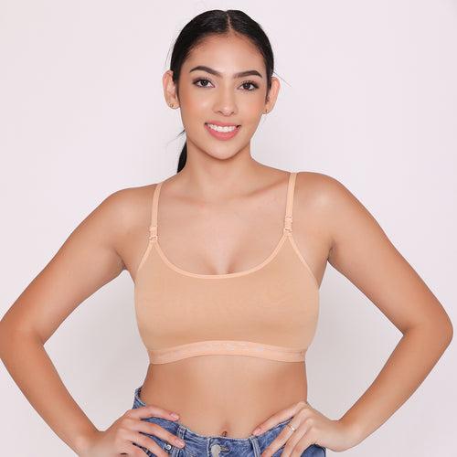 Teenagers Seamless multi-way Bra-Tango Combo of 4