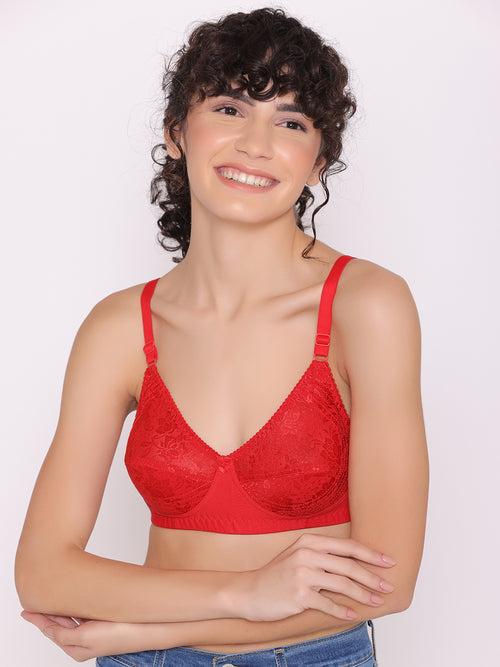 Women's Full coverage non padded Bra (Pack of 3)-Dora