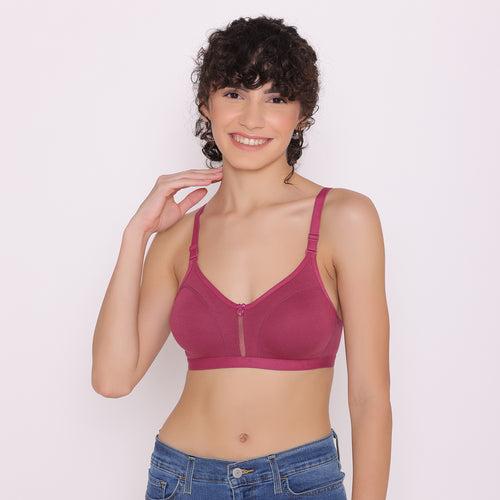 Women's Non Padded Non-Wired Regular Bra-VEGAS COMBO OF 4