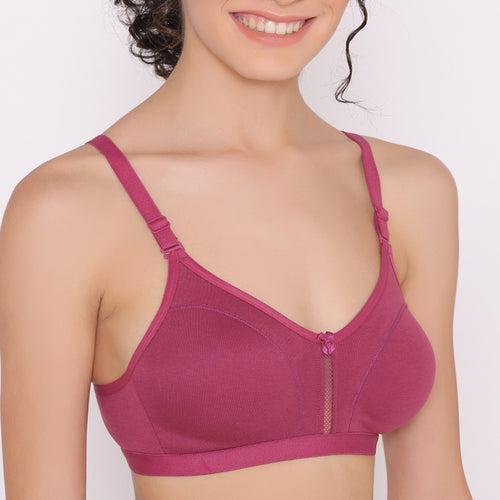 Women's Non Padded Non-Wired Regular Bra-VEGAS COMBO OF 4