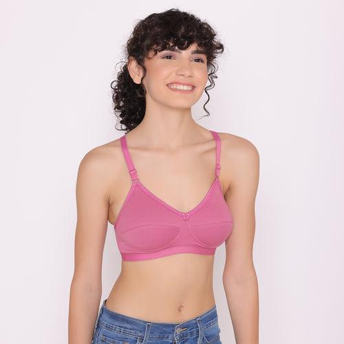 Women's Non Padded Non-Wired Regular Bra-RIO Combo of 6