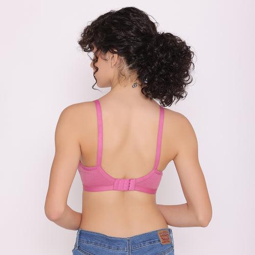 Women's Non Padded Non-Wired Regular Bra-RIO Combo of 4