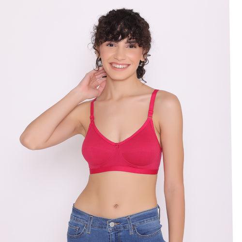 Women's Non Padded Non-Wired Regular Bra-RIO Combo of 6