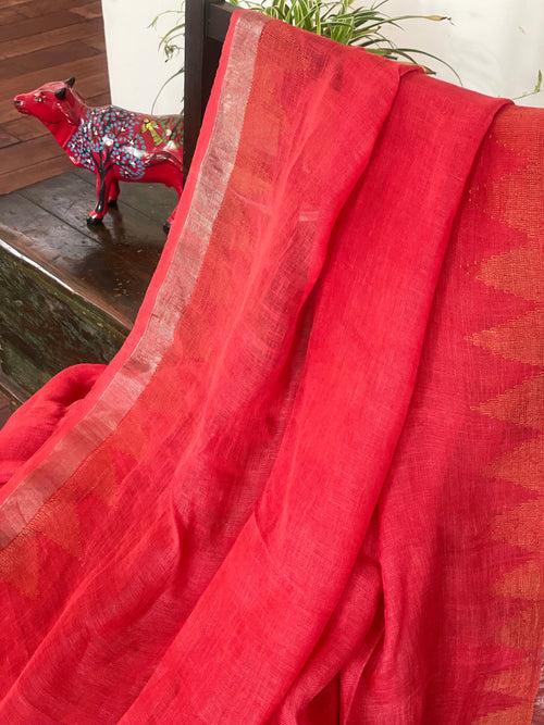 linen Saree