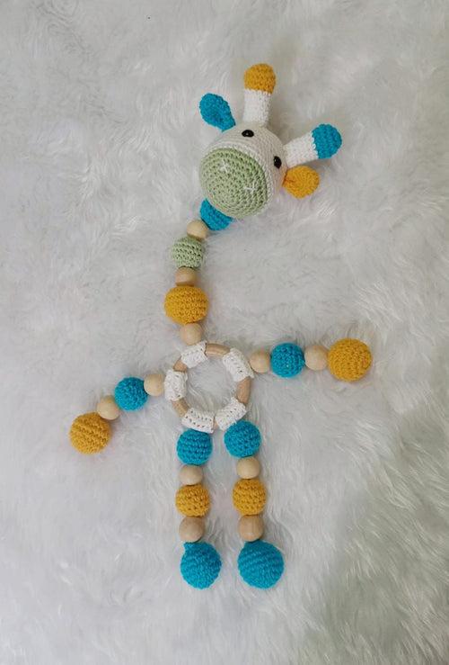 Giraffe Crochet Rattle