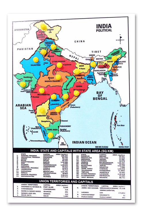 India Map Puzzle