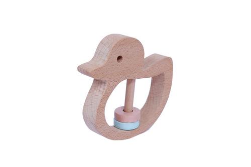 Wooden Duck Rattle