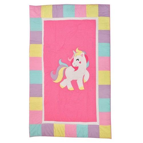 Unicorn Single bed Quilt