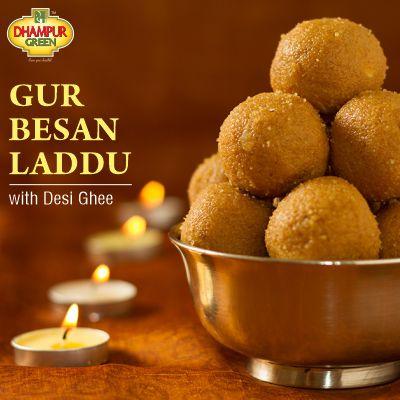 Gur Besan Laddu 500g