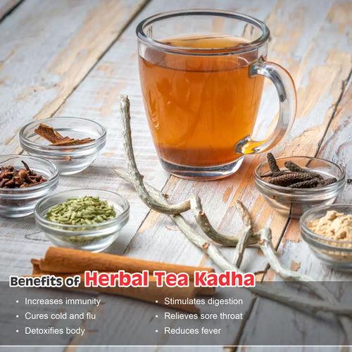 Herbal Tea Kadha Immunity Against Cold, Cough, Fever & Infection 250gm