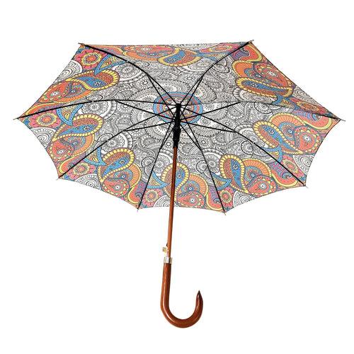 Doodle Digital Printed Umbrella (Straight)