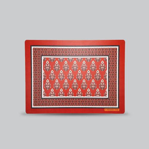 Ajrakh Placemat (Maroon)