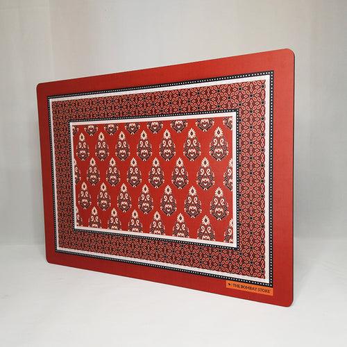 Ajrakh Placemat (Maroon)