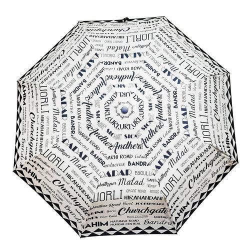 Mumbai Digital Printed Umbrella (3-Fold)