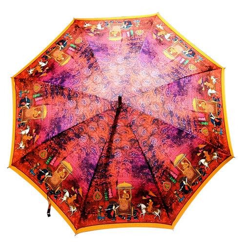 King Procession Digital Printed Umbrella (Straight)