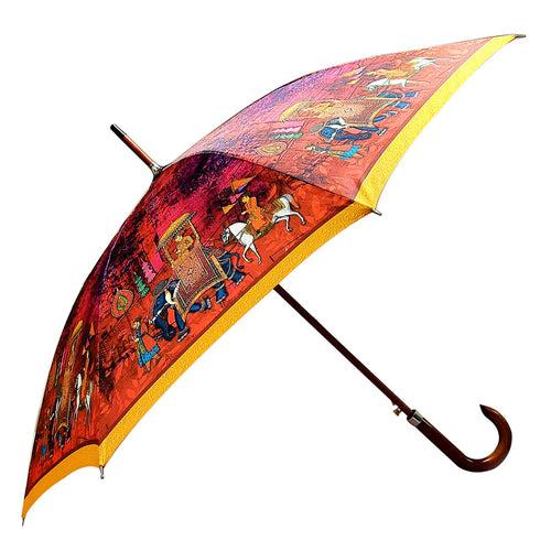 King Procession Digital Printed Umbrella (Straight)