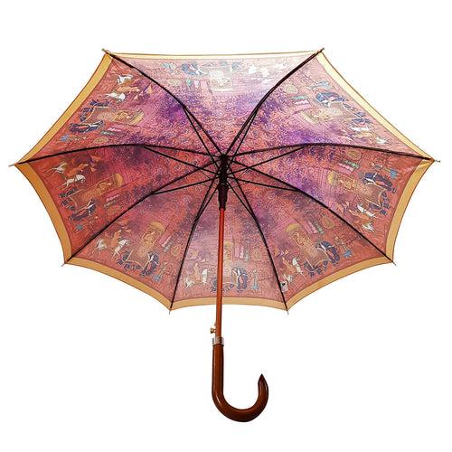 King Procession Digital Printed Umbrella (Straight)