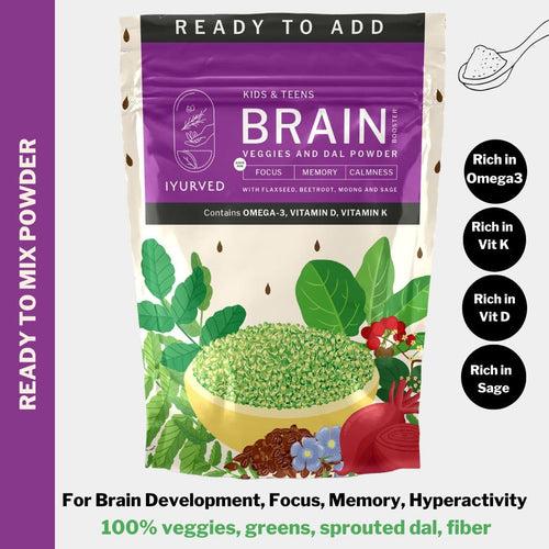 Kids & Teens Brain Booster Veggies and Dal Powder