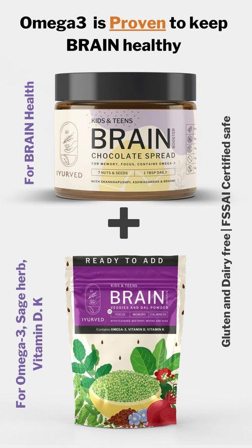 Kids & Teens Brain Booster Veggies and Dal Powder