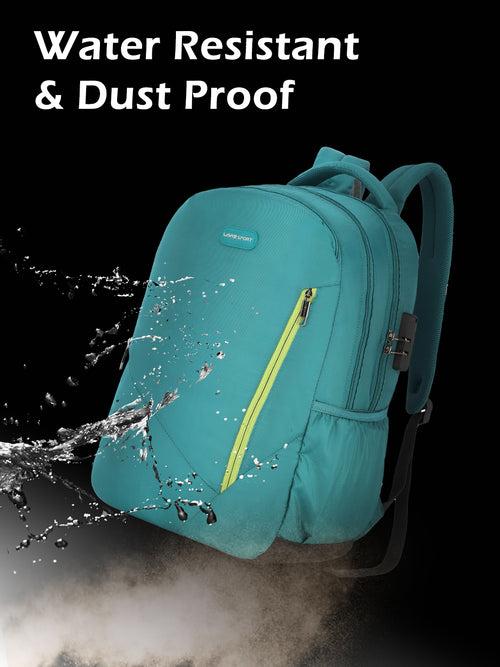 Lavie Sport Astro 36L Anti-theft Laptop Backpack For Men & Women | Laptop Bag For Boys & Girls Teal