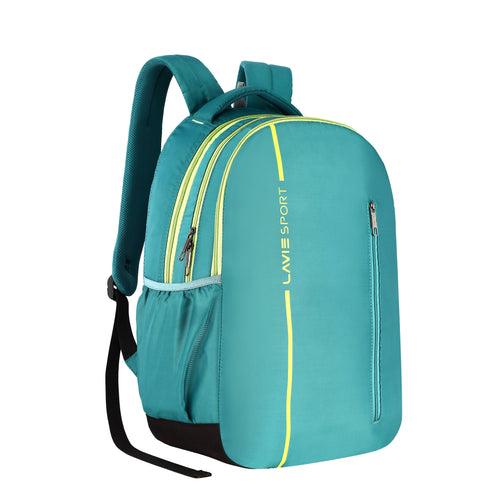 Lavie Sport Streak 36L Anti-theft Laptop Backpack For Men & Women | Laptop Bag For Boys & Girls Teal