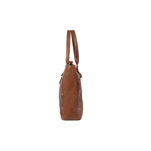 Chic leather handbag