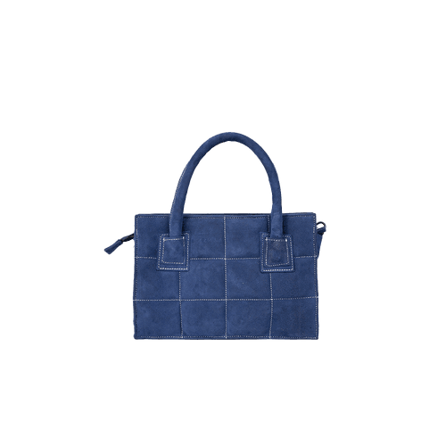 Sapphire Sky Leather Handbag