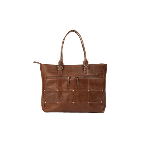 Chic leather handbag