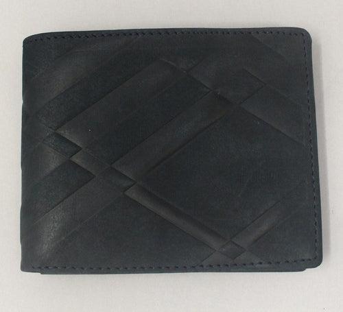 Crisscross Rank Genuine Leather Wallet for Men 2